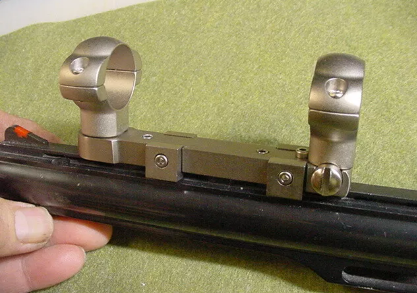 Do scope mounts damage the vent rib? Dan Wesson Large \\ SuperMag