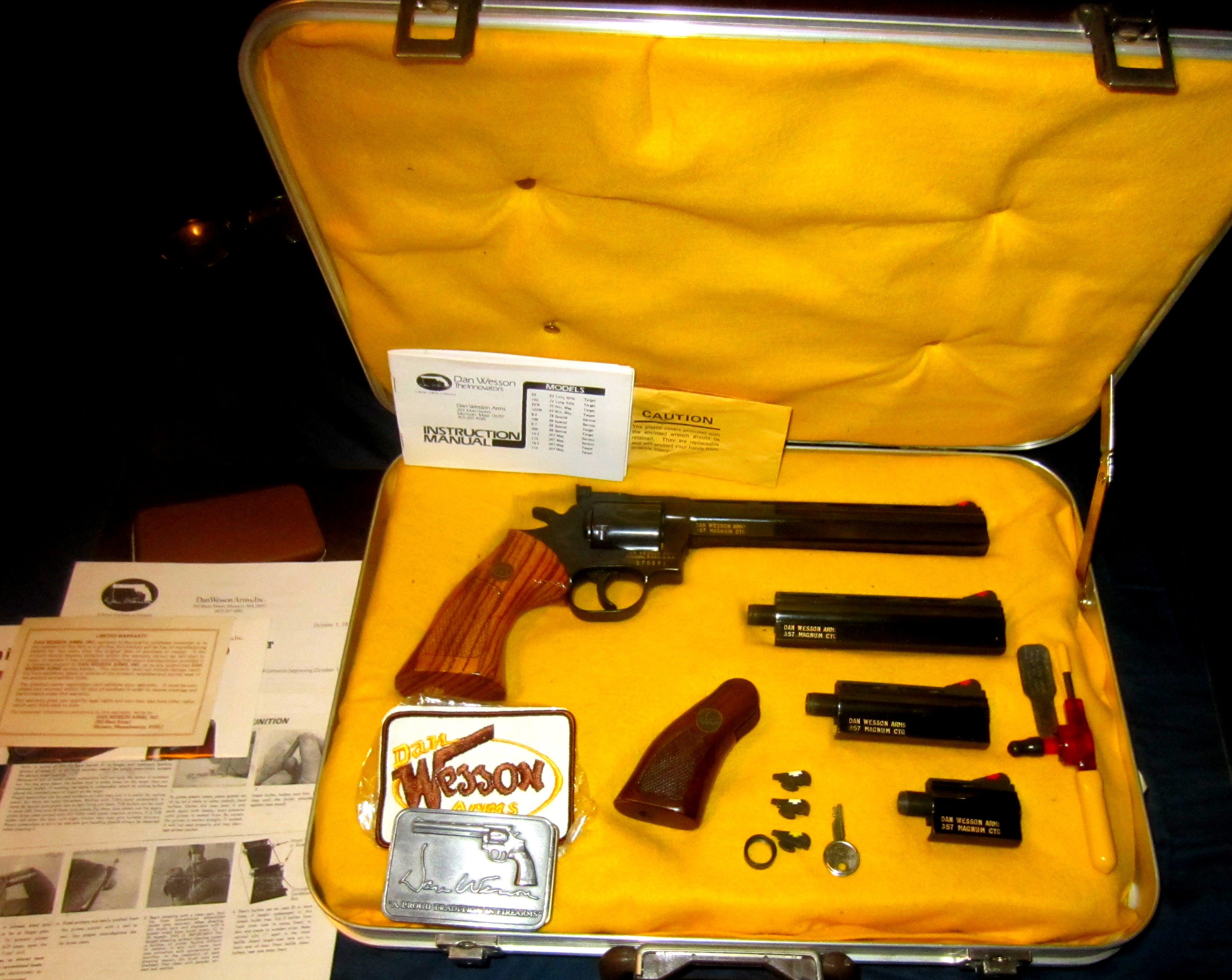 Controversial topic! Gold inlay on your Dan Wesson serial numbers on my