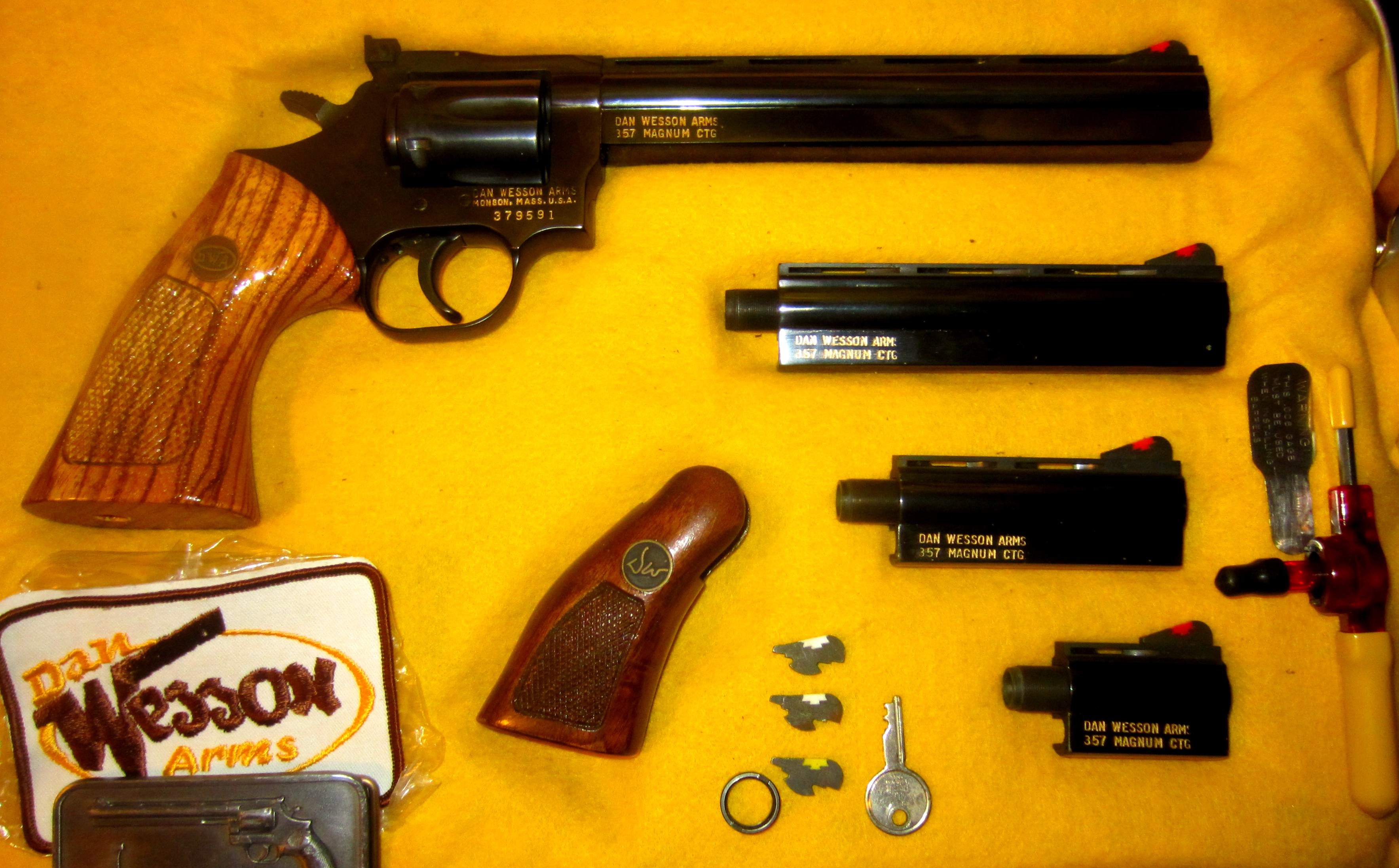 Controversial topic! Gold inlay on your Dan Wesson serial numbers on my