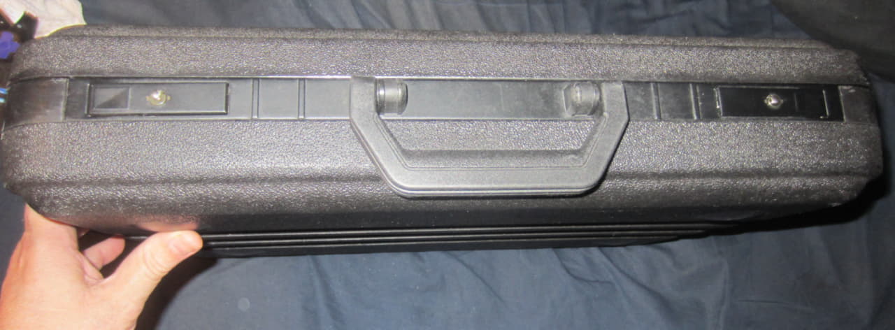 DAN WESSON TRAVELMASTER CASE CUSTOM DOUBLE DECKER MADE FOR MEMBER! A ...